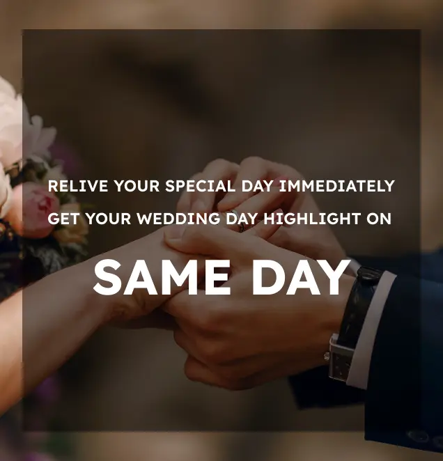 Swift and stunning wedding nextday editing services in Canada, US, and UK.